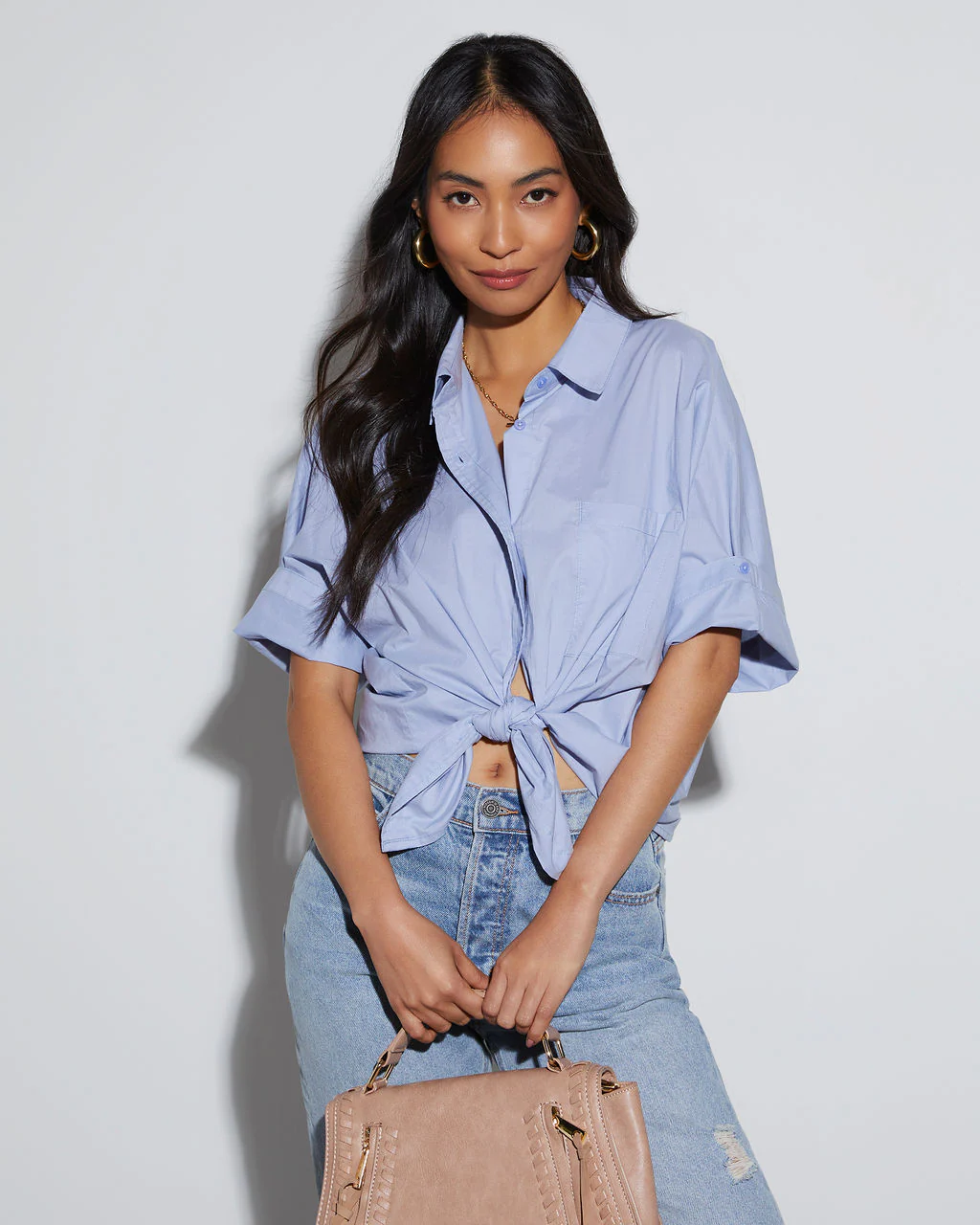 Scottie Poplin Button Down Shirt