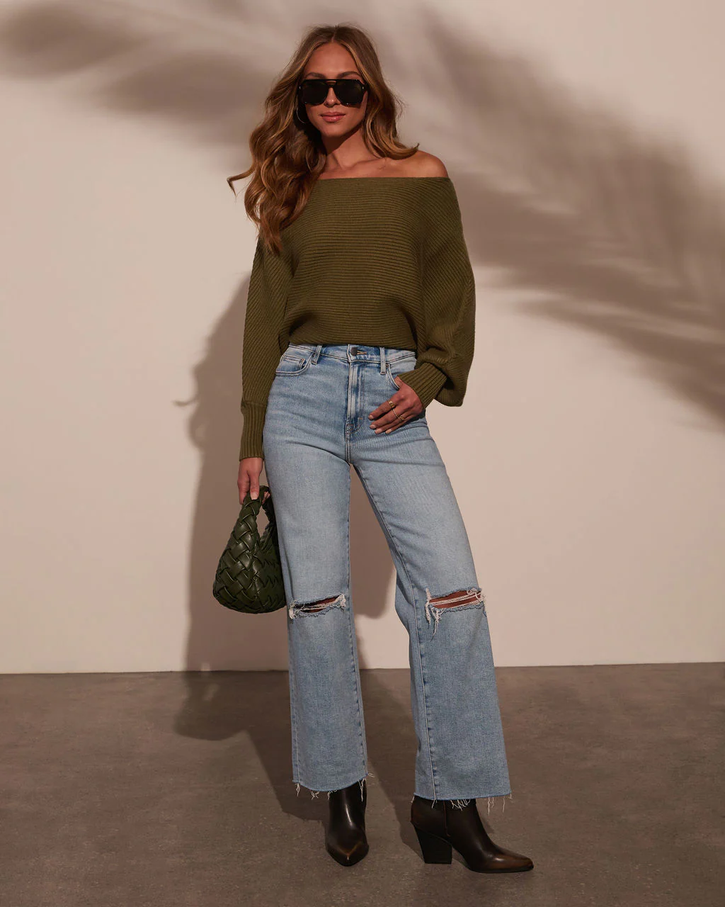 Normandie Knit Boat Neck Pullover Sweater