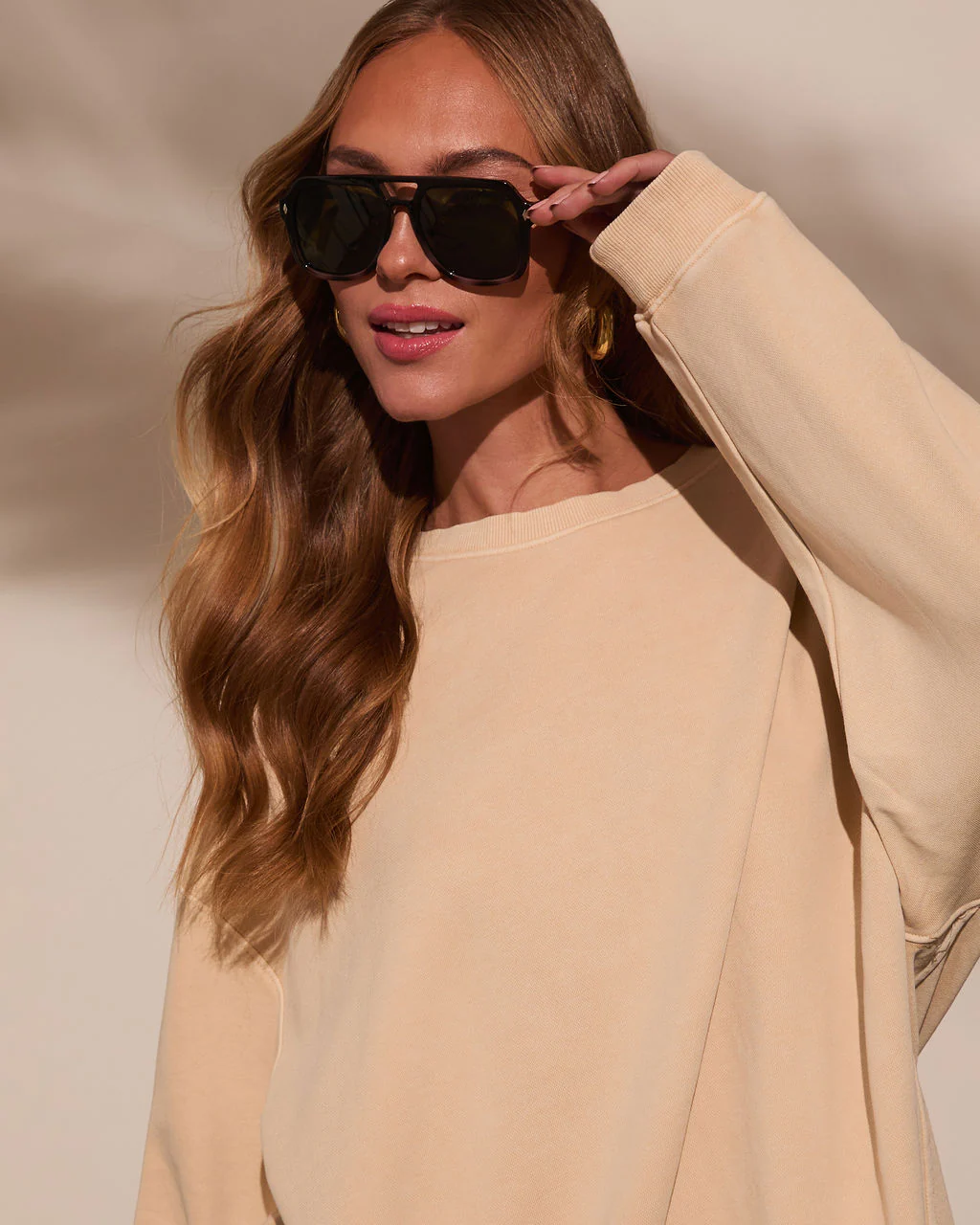 Lanae Relaxed Oversized Sweatshirt