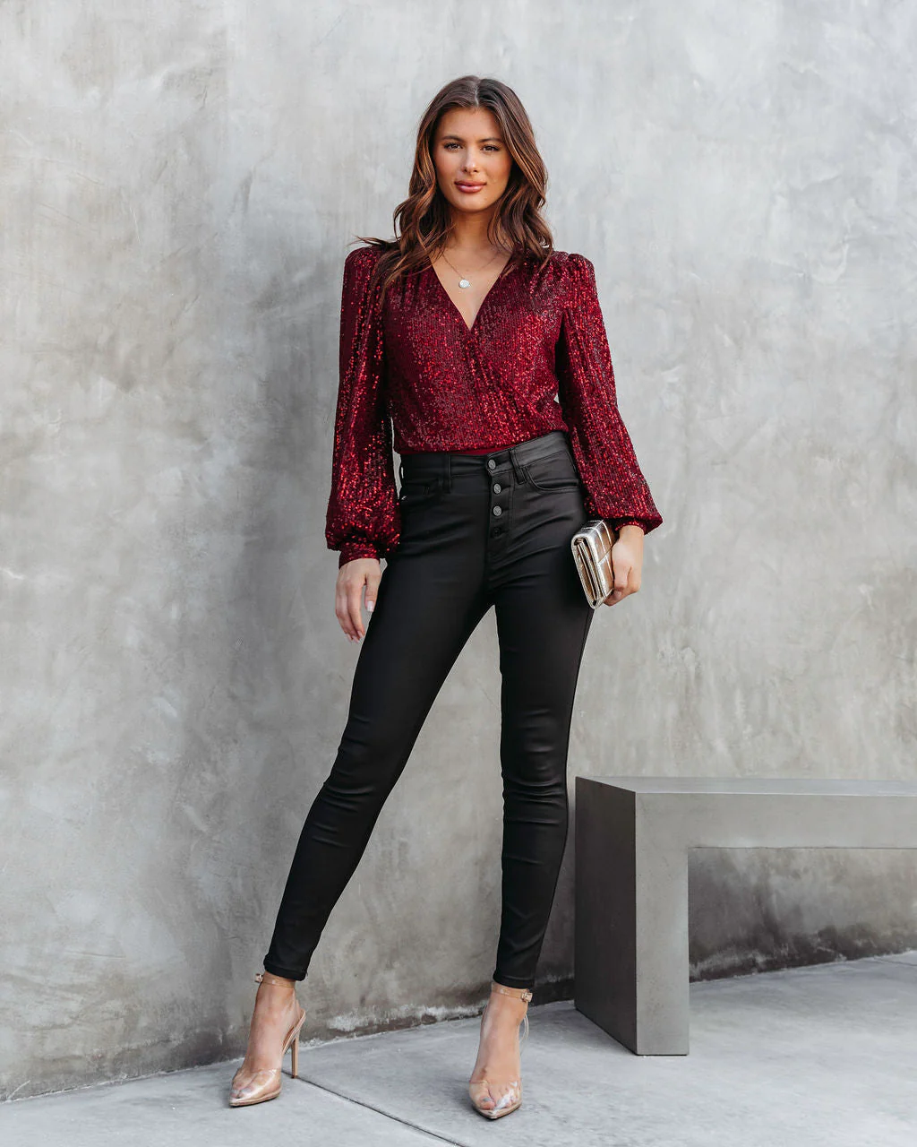 Shine Like No Other Sequin Bodysuit