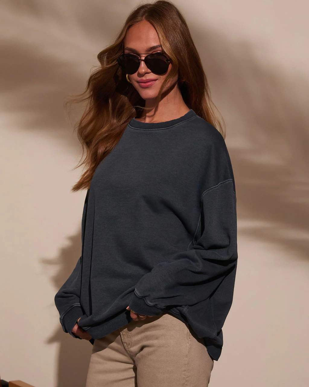 Lanae Relaxed Oversized Sweatshirt