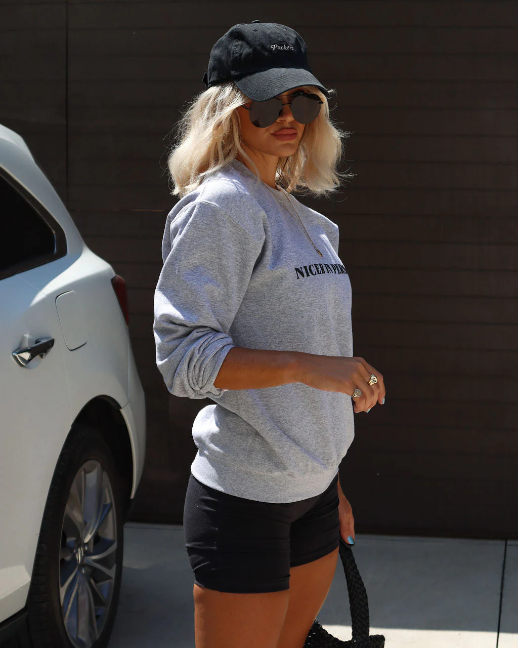 Nicer In Person Pullover Sweatshirt