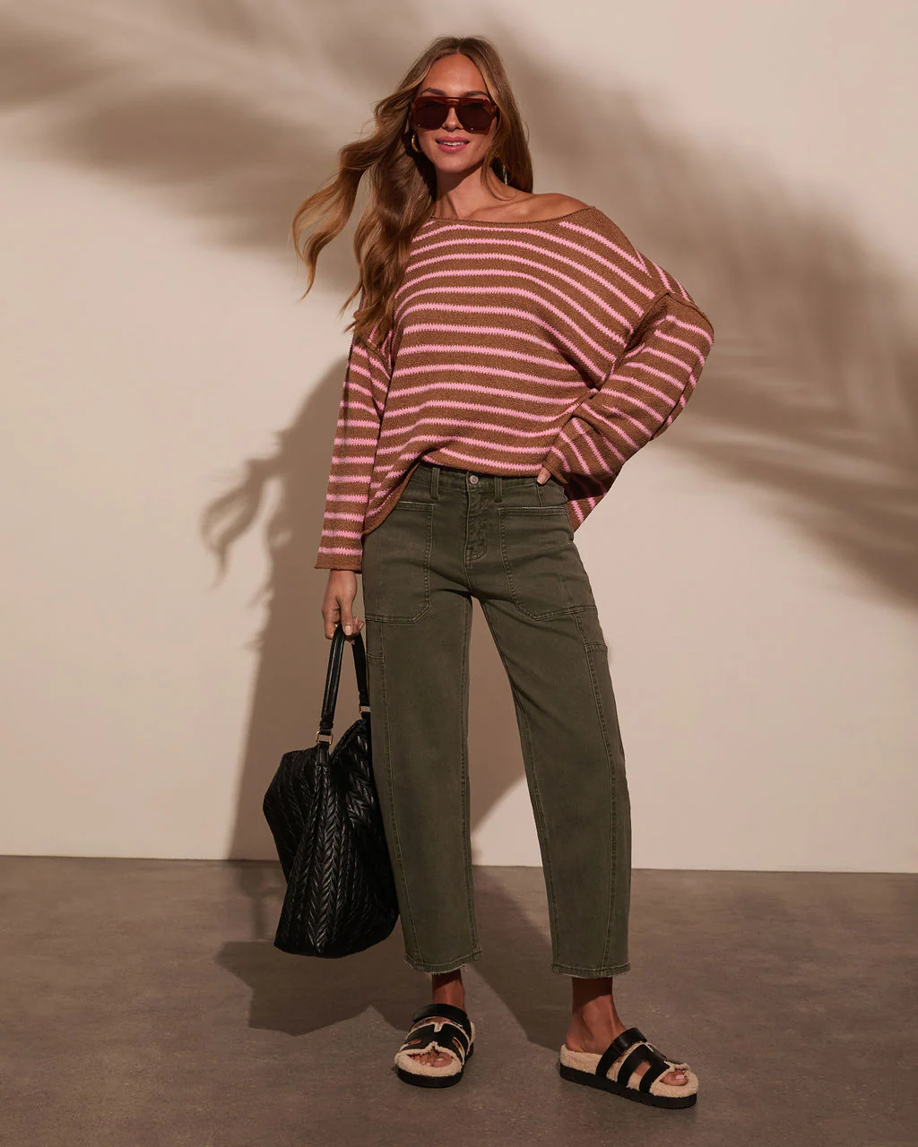 Pippa Striped Knit Sweater