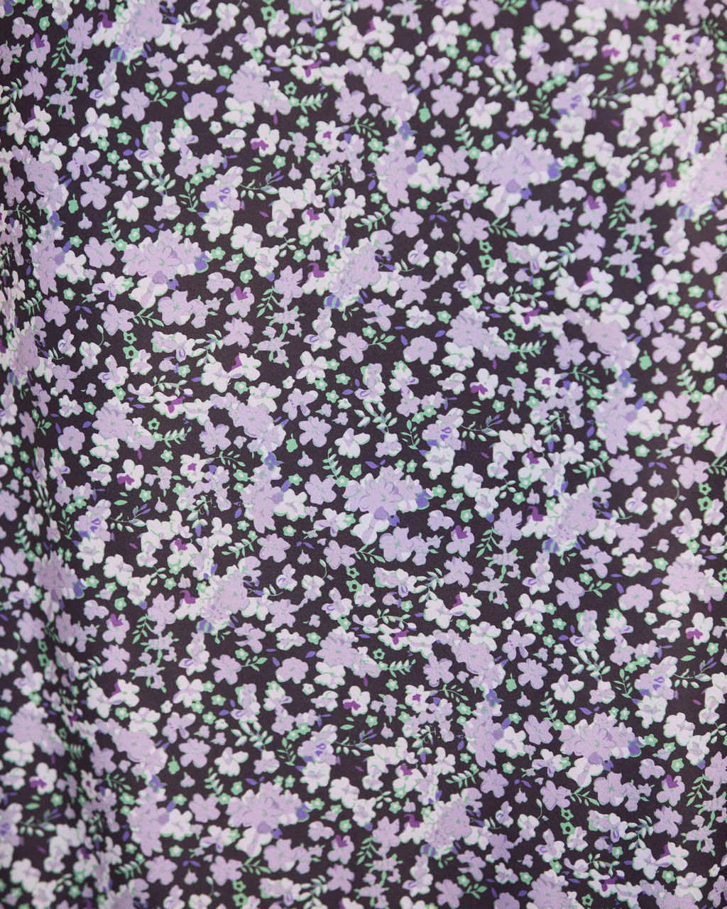 Rose Haze Floral Midi Skirt