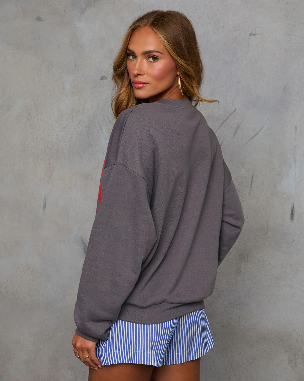 Paris Oversized Graphic Sweatshirt