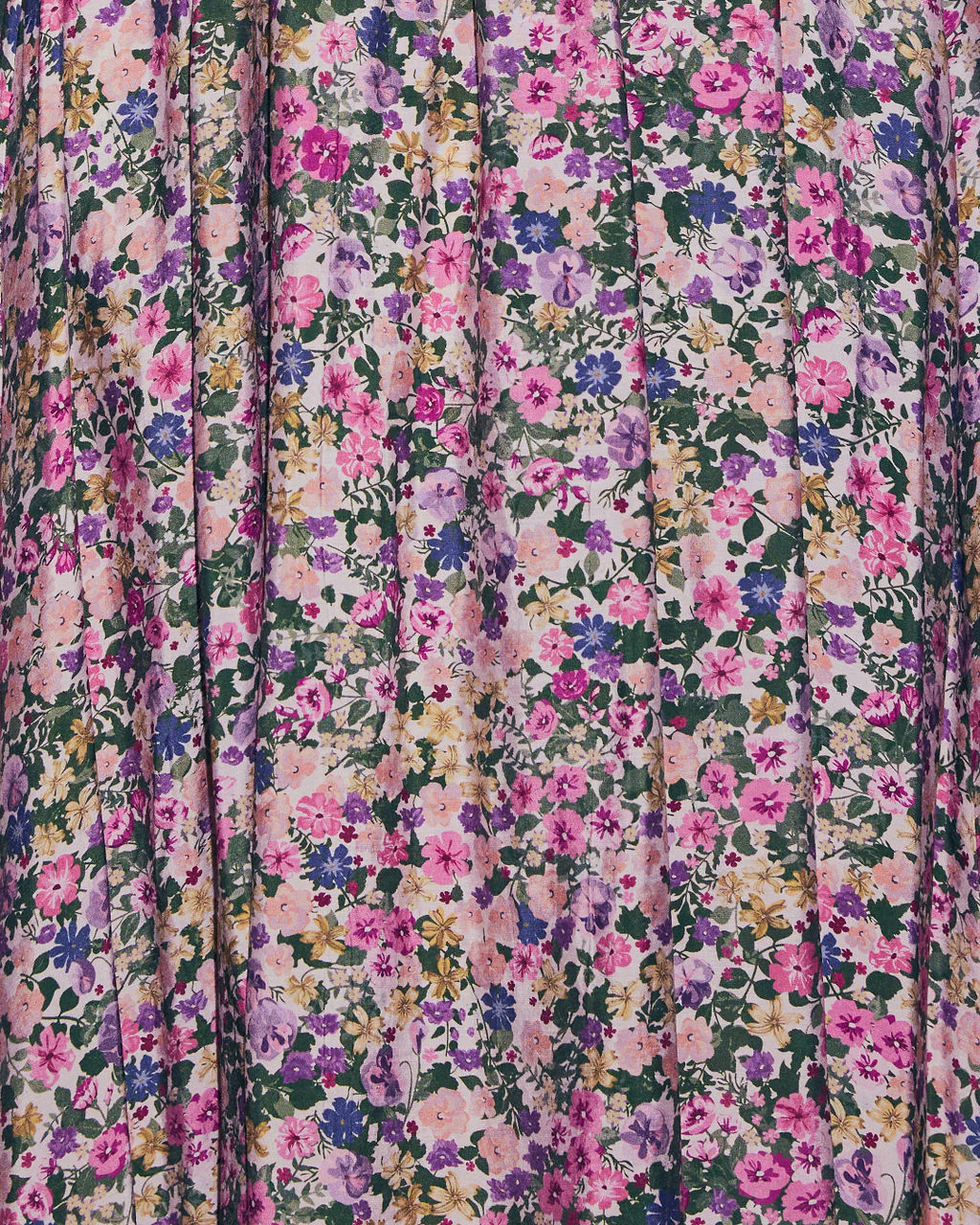 Petal Poise Fit And Flare Midi Dress