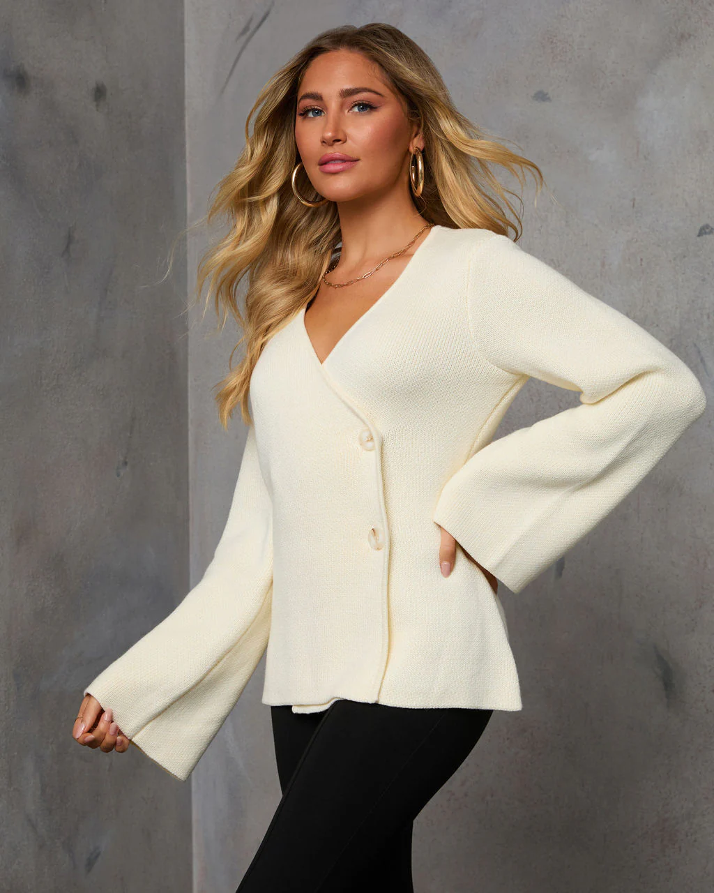 Sweet Swoon Wrap Sweater