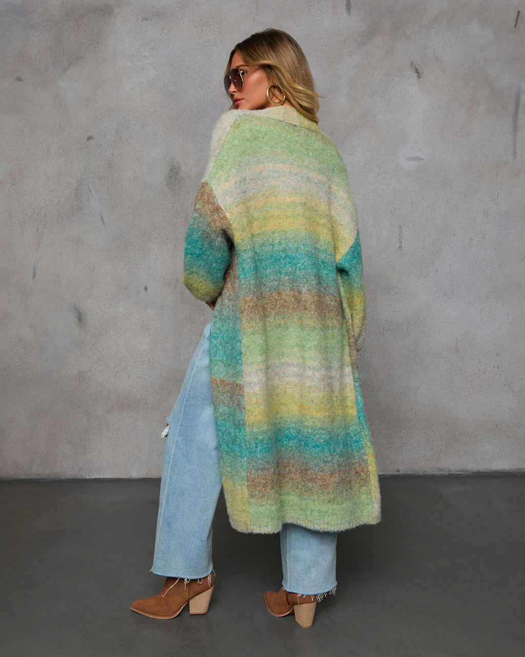 Emilia Ombre Duster Cardigan