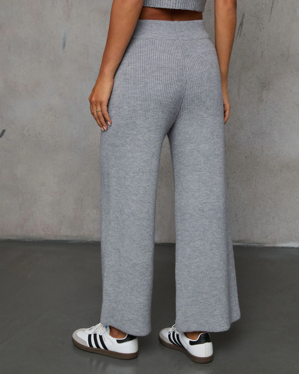 Woodrose High Rise Wide Leg Pant
