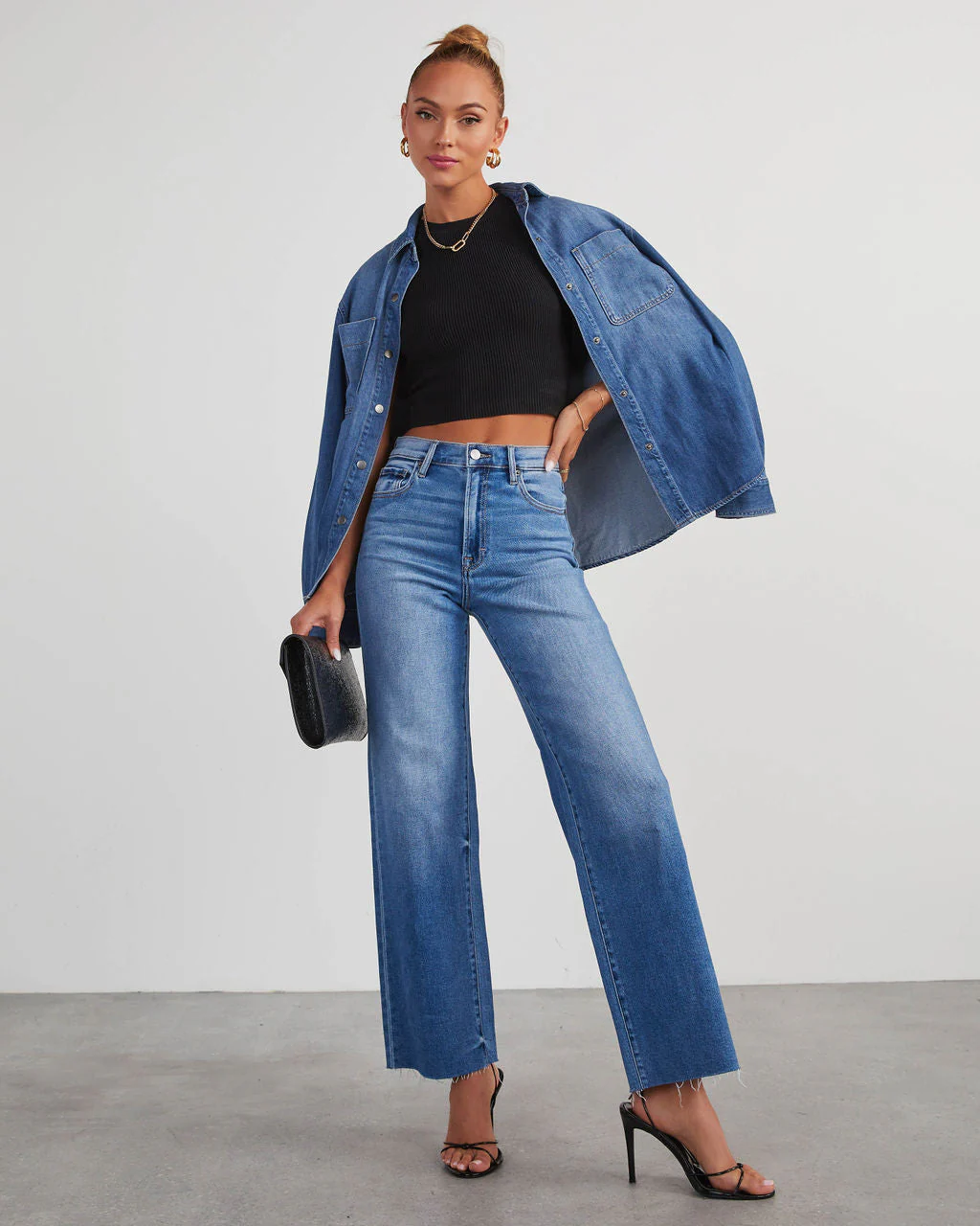 VICI Icon High Rise Straight Jeans