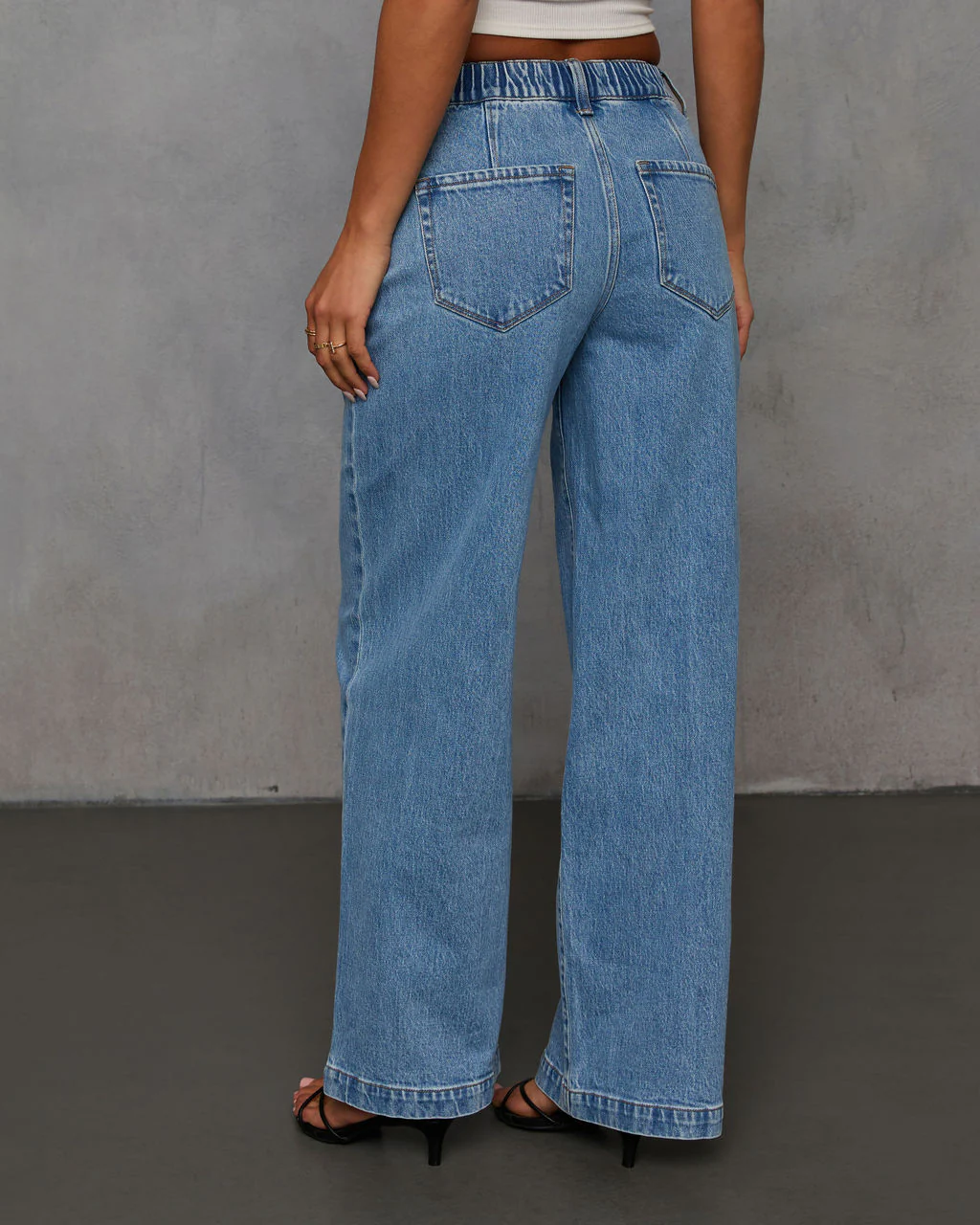 Lennon Drawstring Waist Jeans