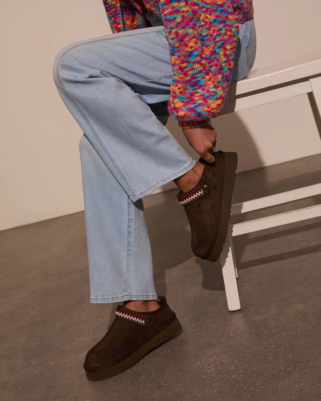 Selena Platform Slippers