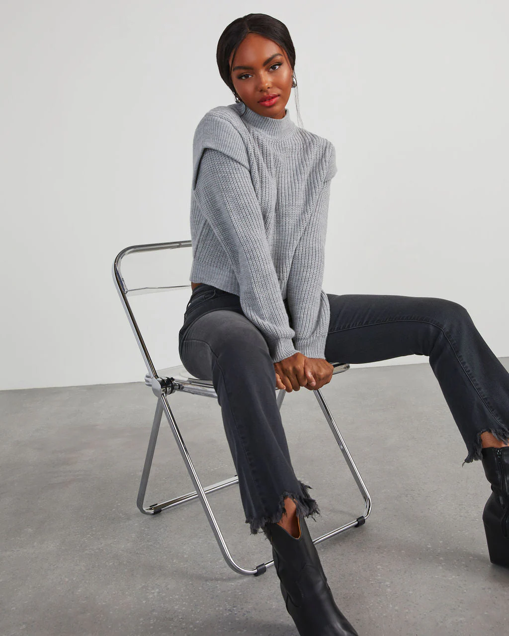 Nonnie Knit Pullover Sweater