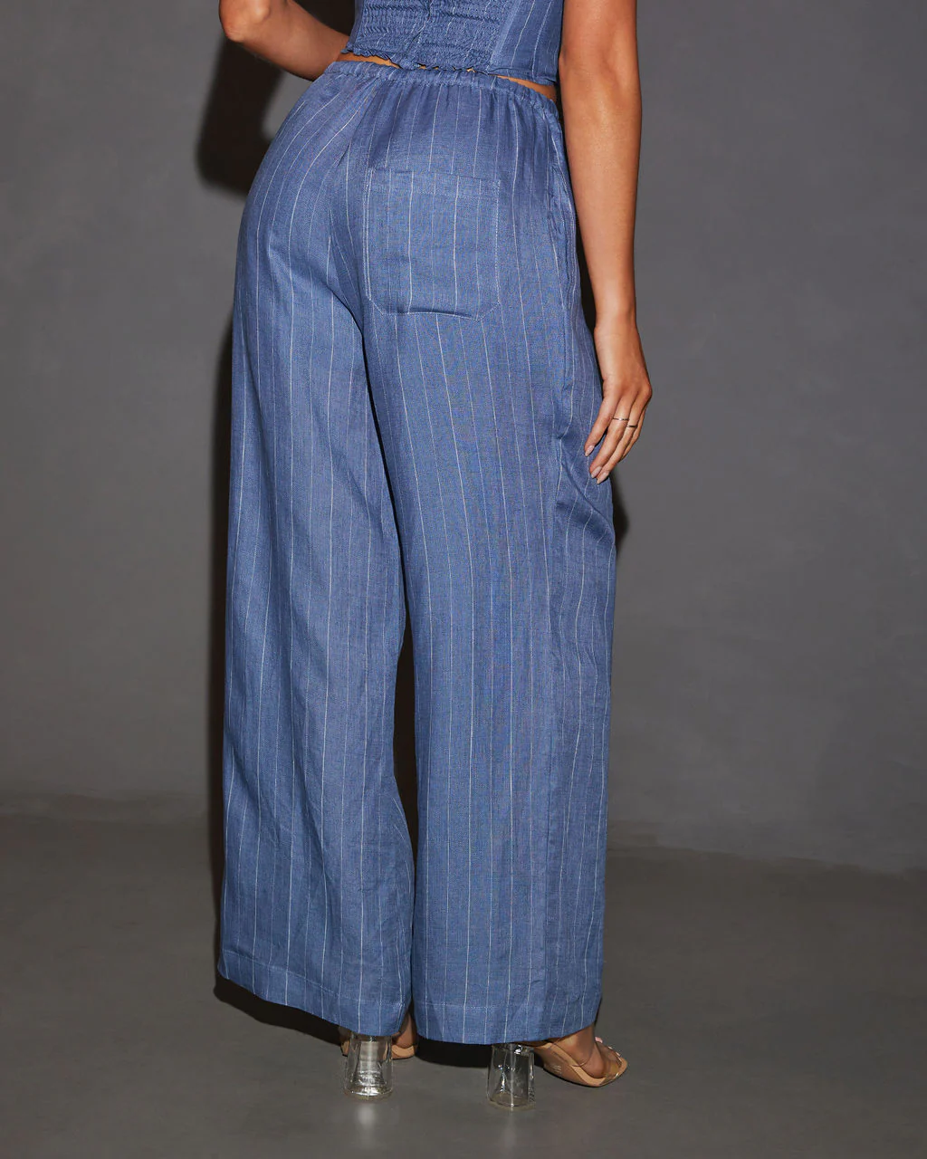 Eleanora High Rise Straight Leg Pants