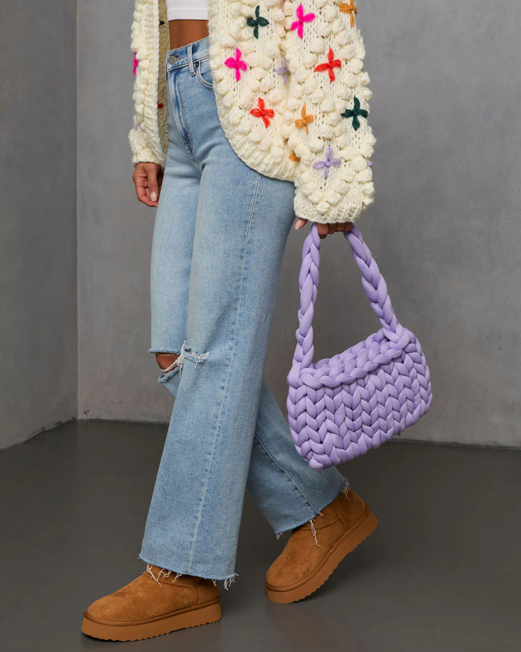 Avenia Braided Shoulder Bag