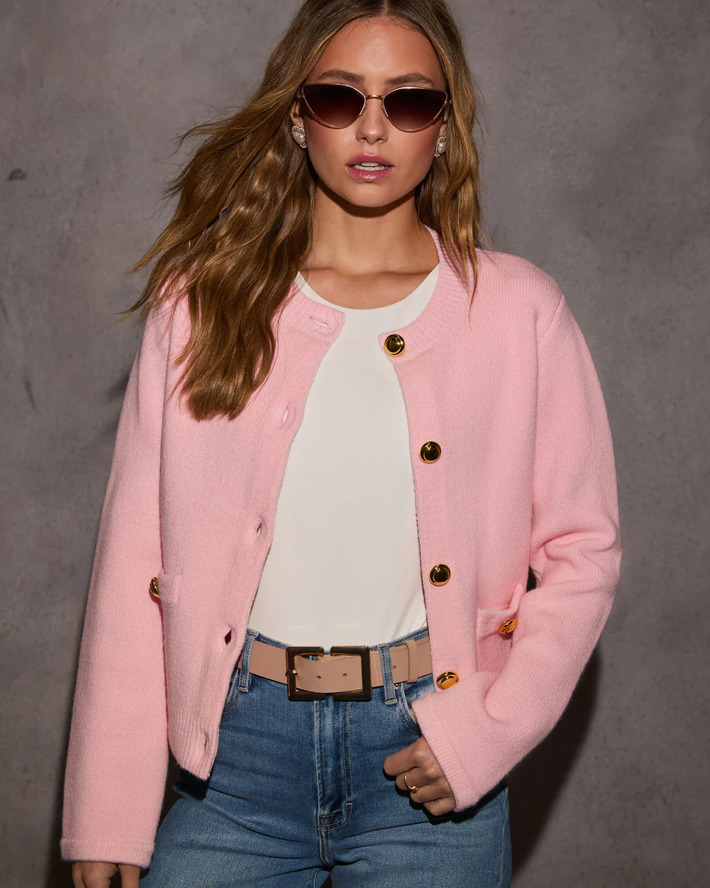 Jameelah Ribbed Knit Jacket