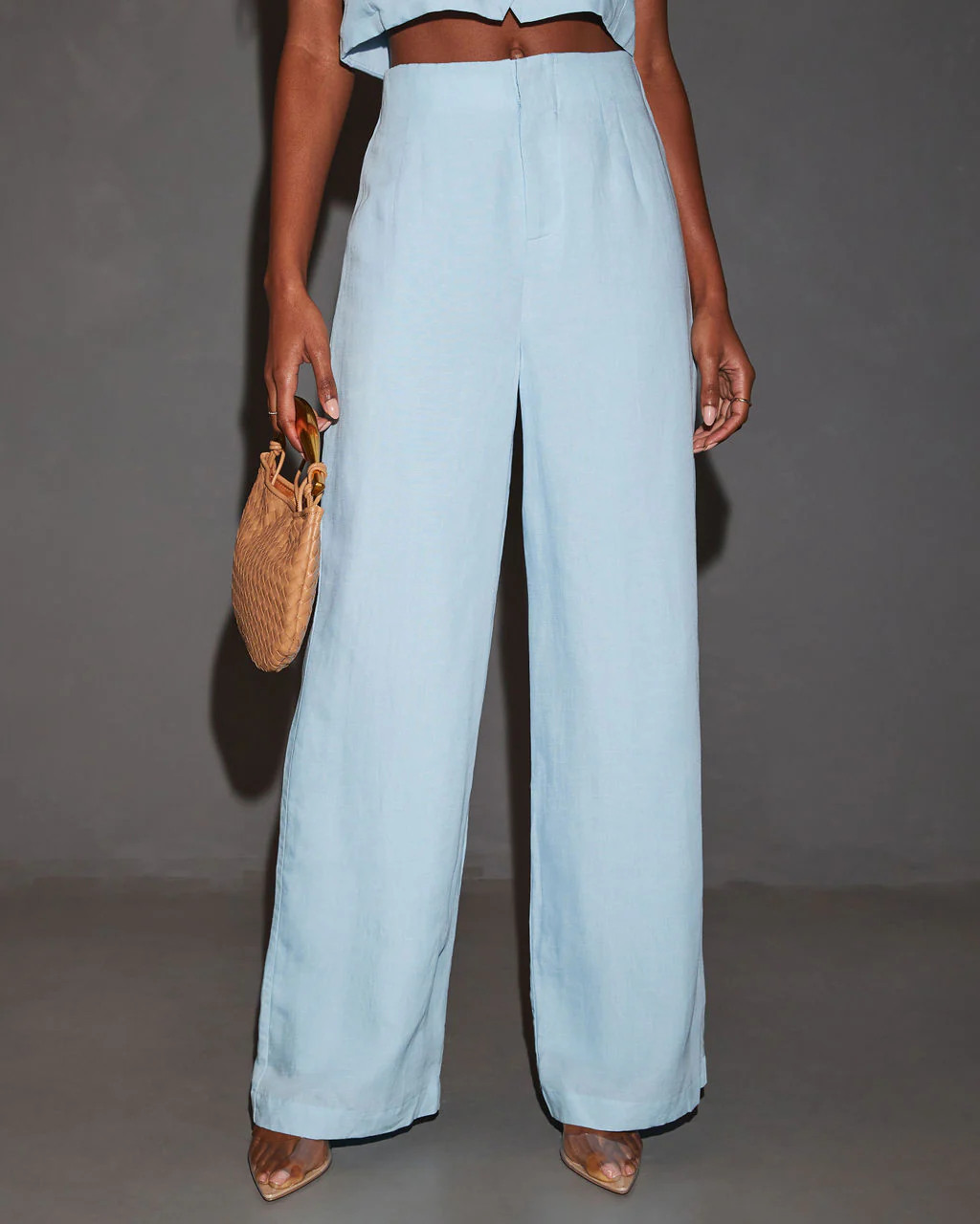 Adley High Rise Straight Leg Trousers