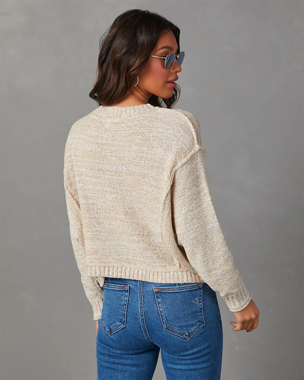 Hughes Crewneck Knit Sweater