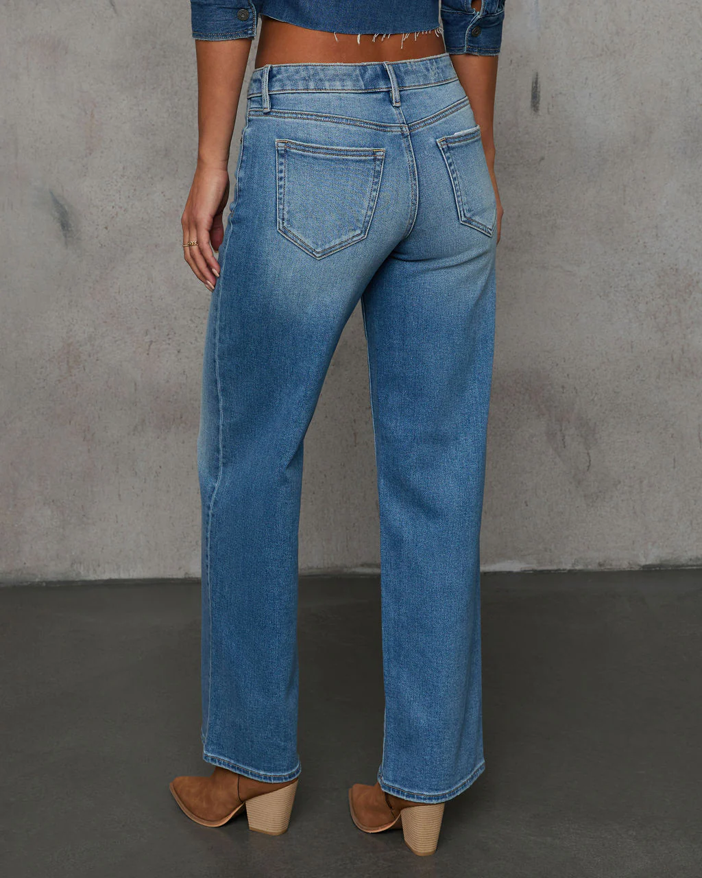 Tisla Straight Leg Relaxed Jeans
