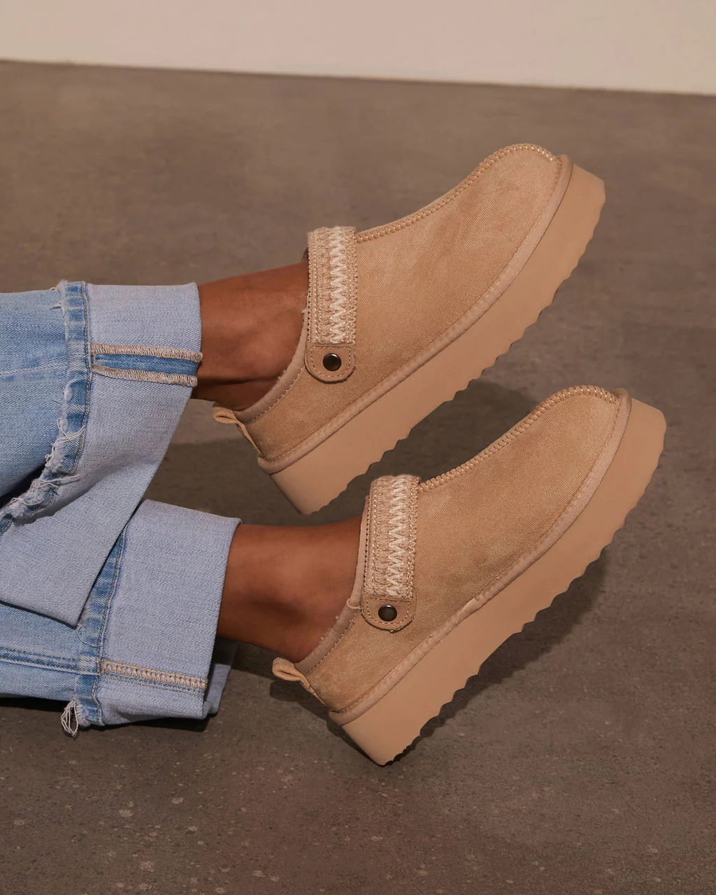 Selena Platform Slippers