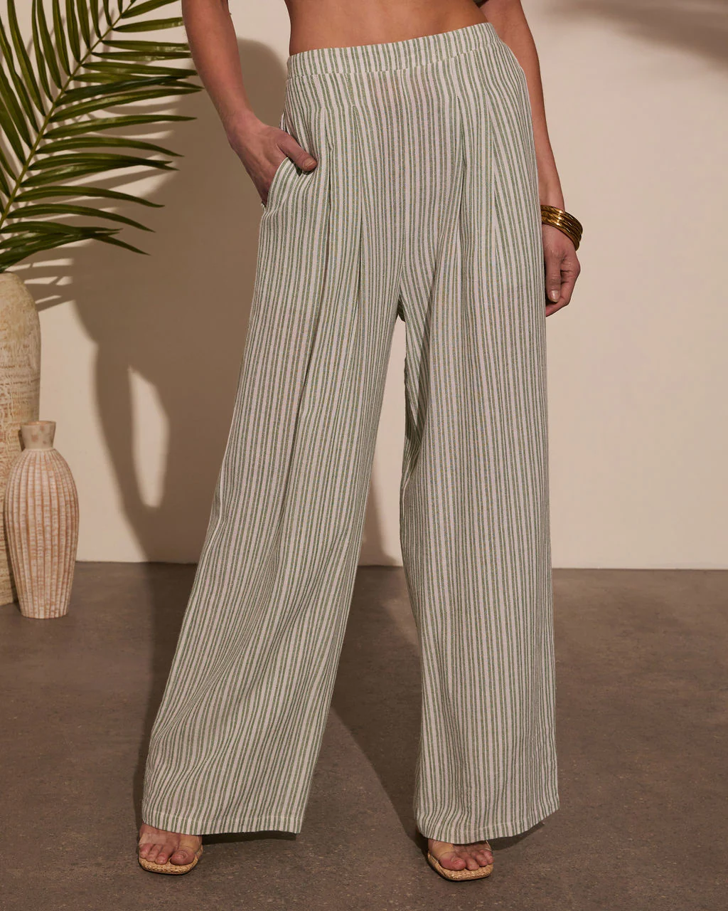 Seas the Day Striped Wide Leg Pants