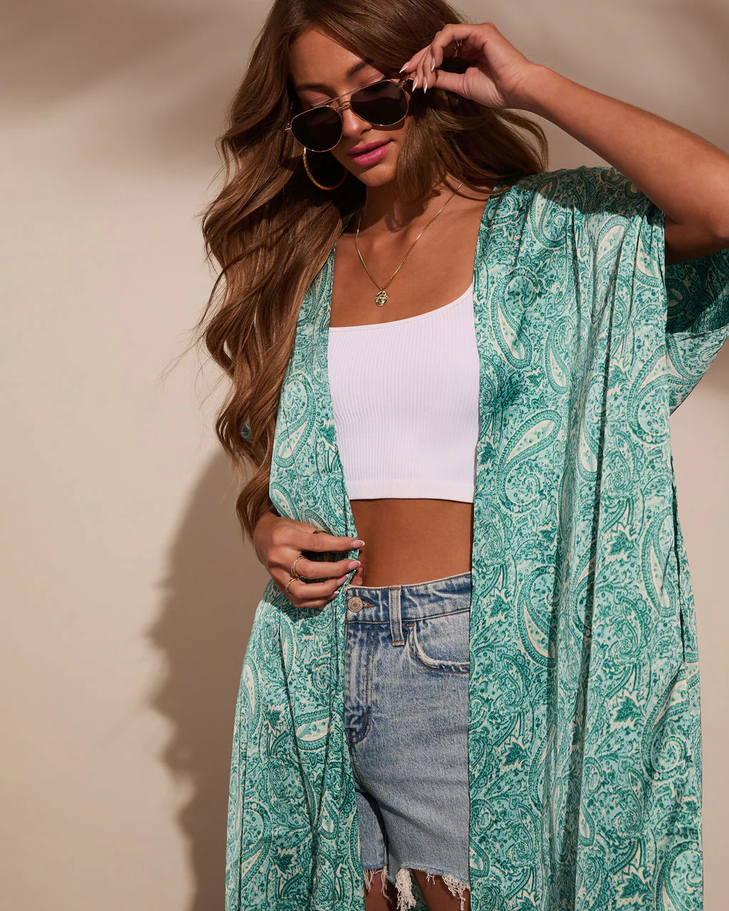 Juli Paisley Kimono