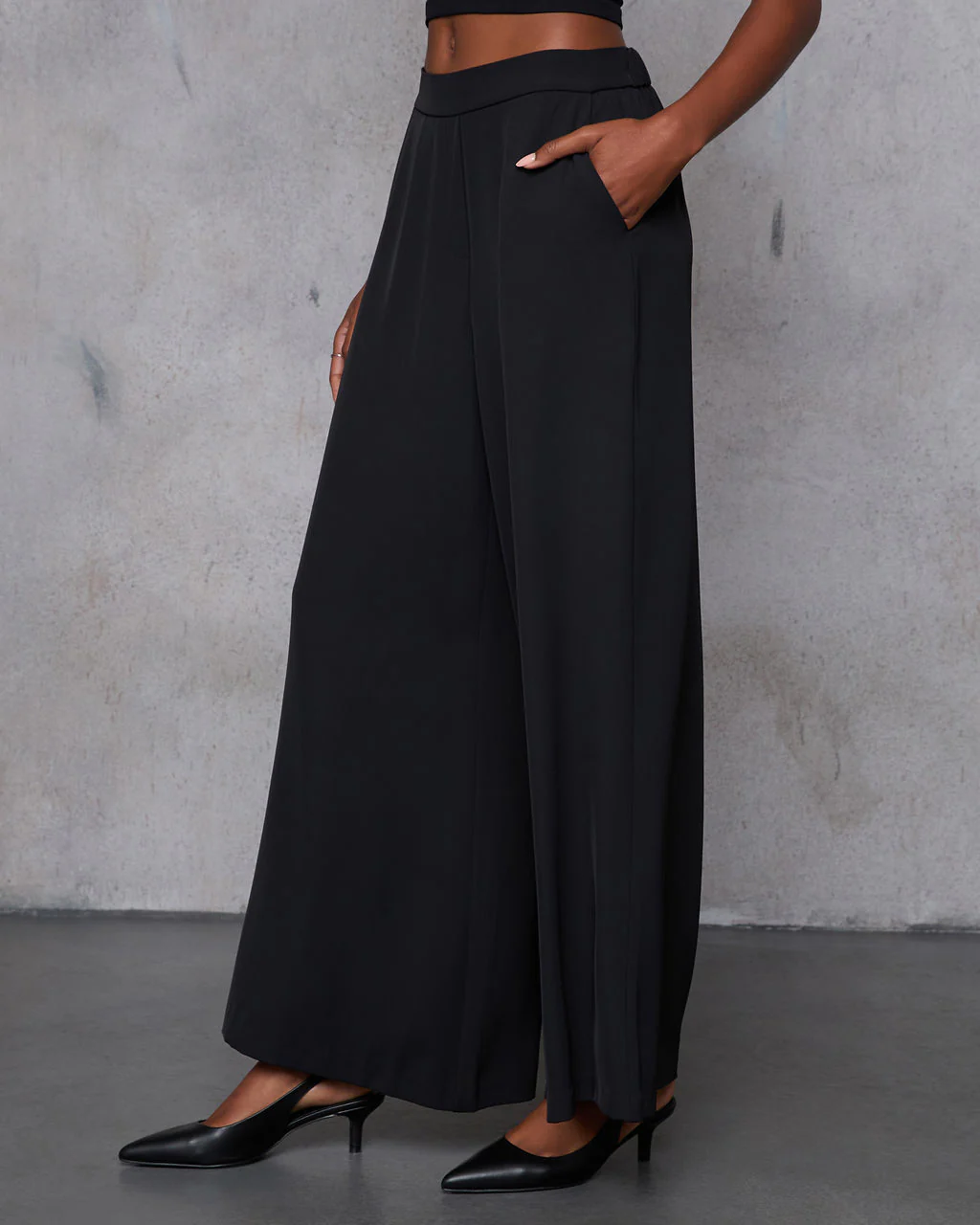 Madi Pocketed Wide Leg Pants