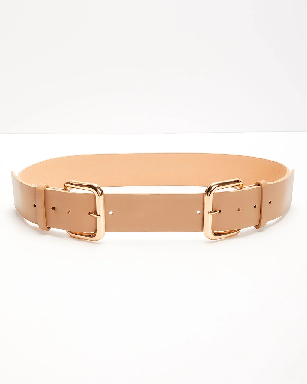 Mayla Double Buckle Wide Belt