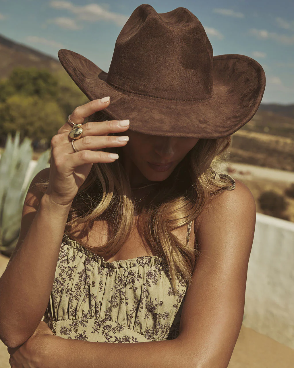 Canyon Sunset Structured Cowboy Hat