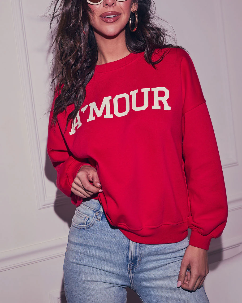 Sweet Amour Graphic Sweatshirt