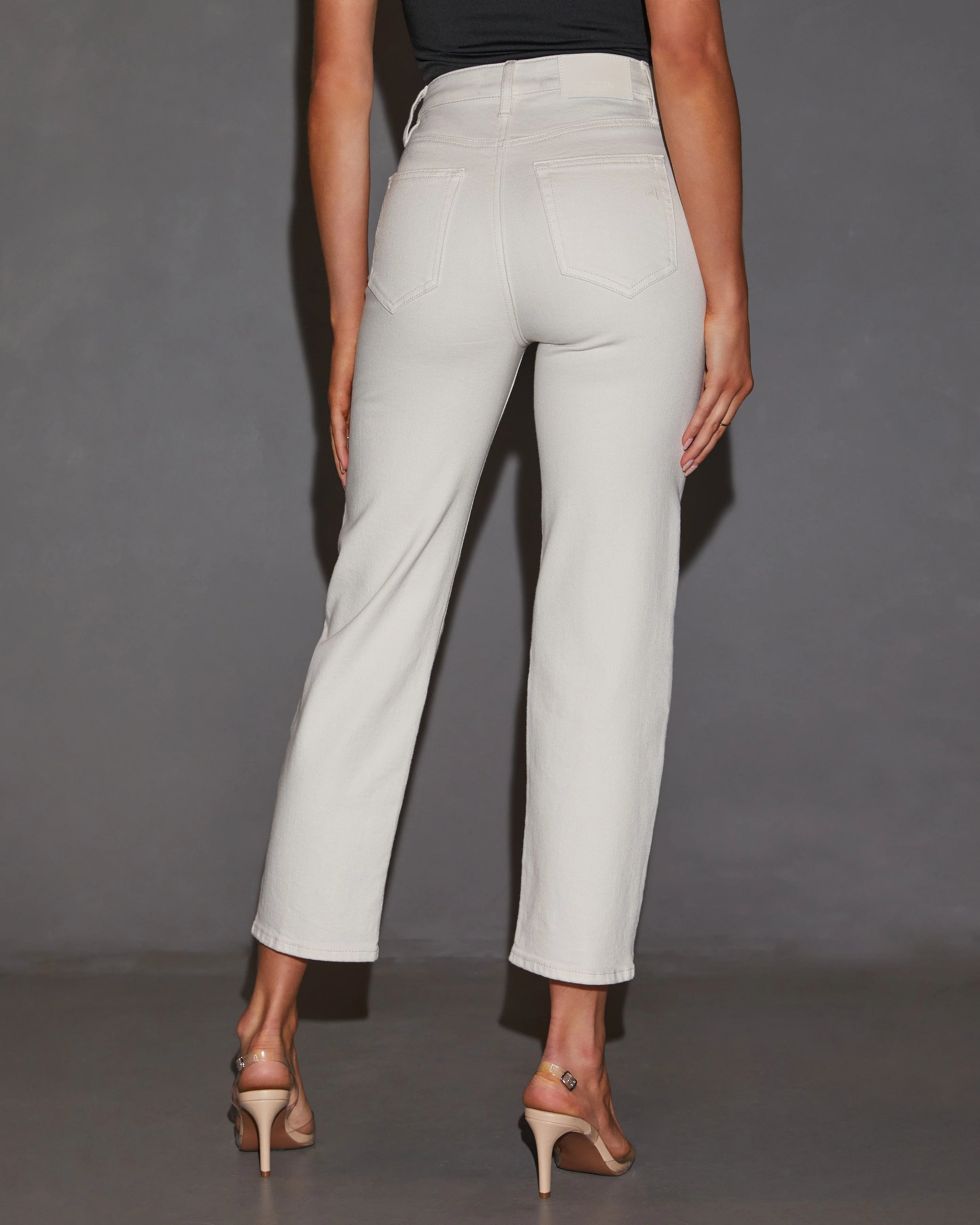 Erika Slim Straight High Rise Jean