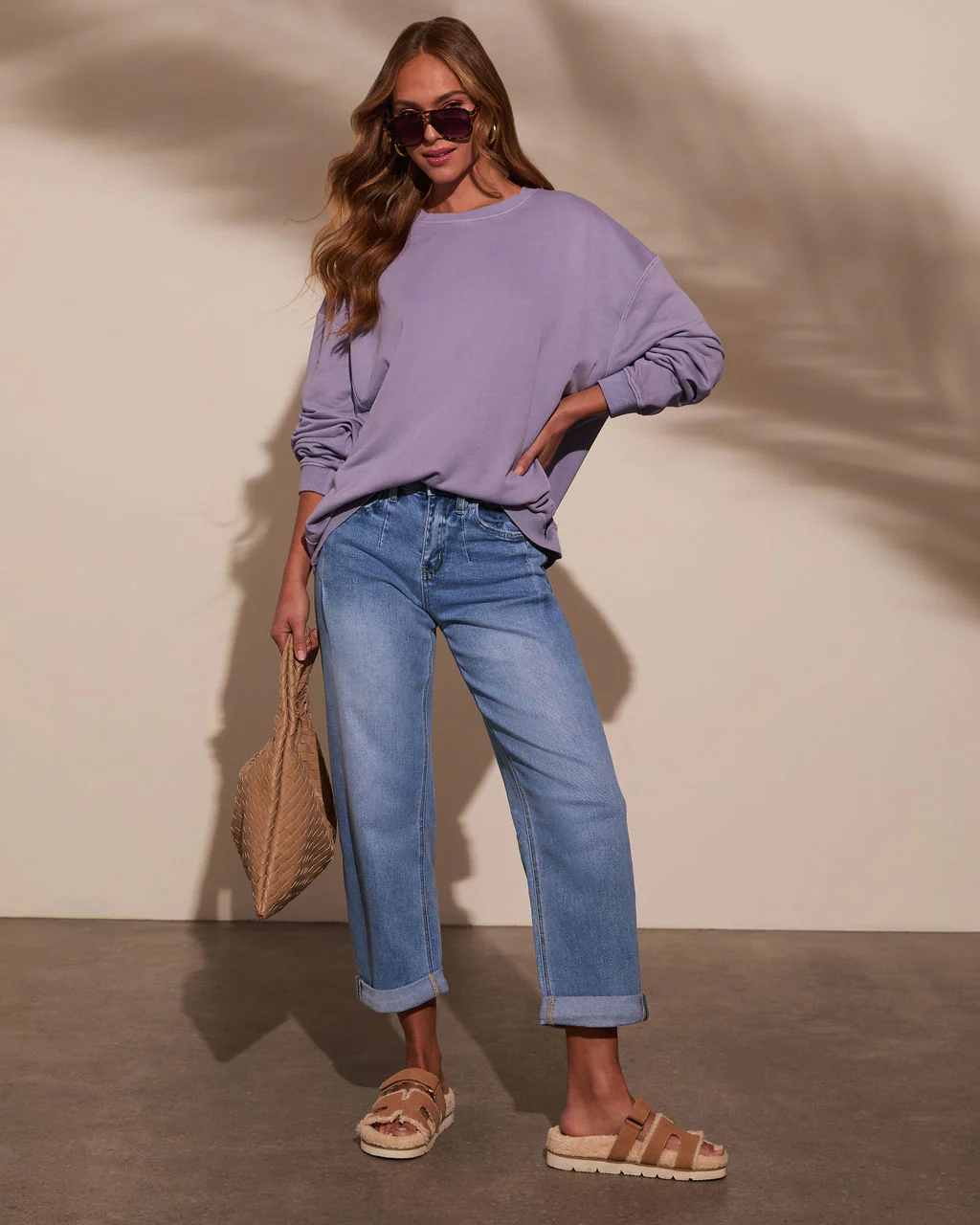 Lanae Relaxed Oversized Sweatshirt