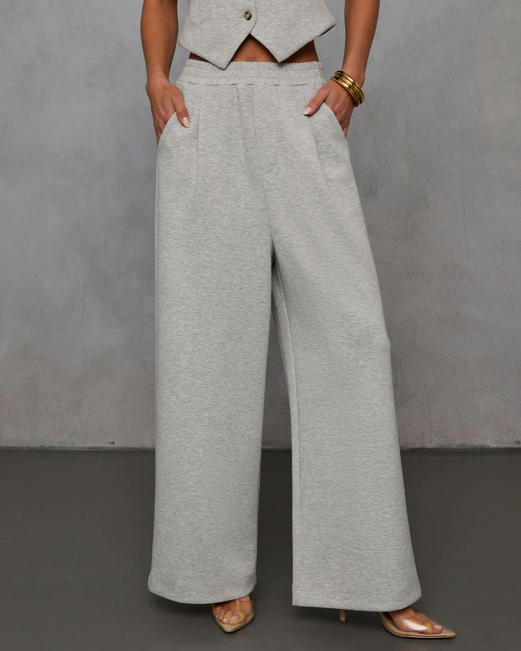 Sage High Rise Trouser Pants