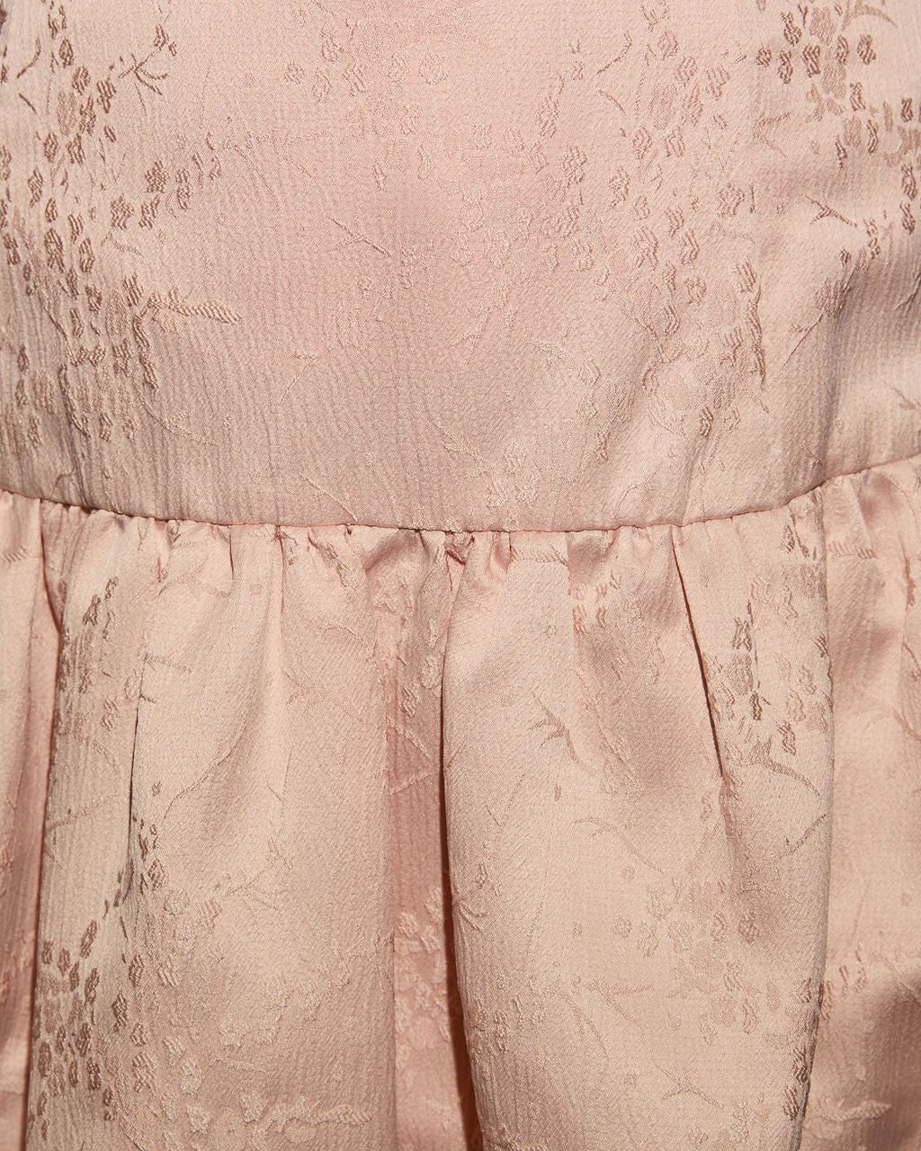 Krissy Satin Embossed Ruffle Mini Skirt