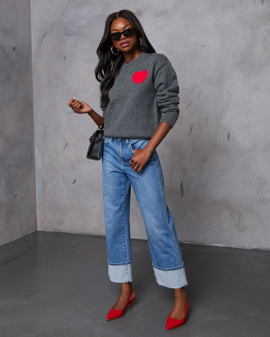 Wearing My Heart Pullover Sweater