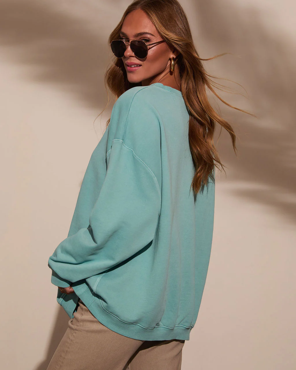 Lanae Relaxed Oversized Sweatshirt