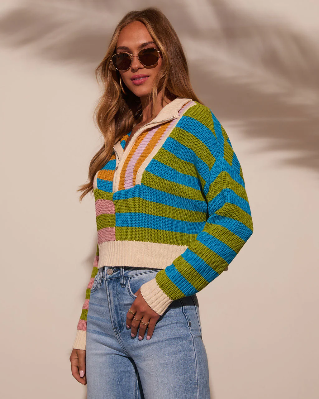 Snuggle Up Quarter Zip Sweater