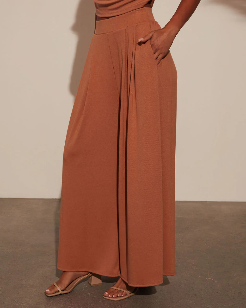 Tatum High Waisted Wide Leg Pants