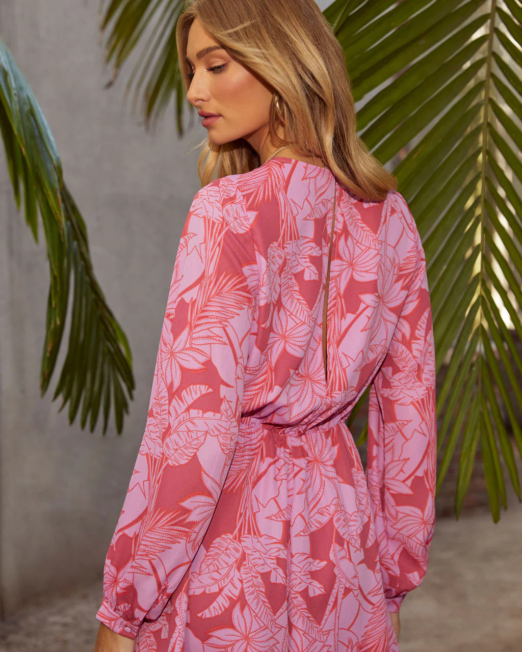 Kailani Belted Blousson Sleeve Romper