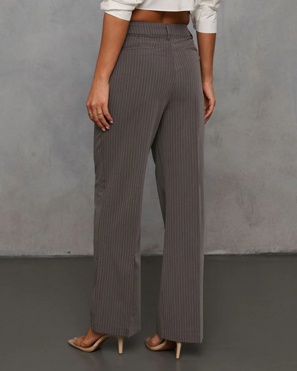 Biba Pinstripe Trouser Pants