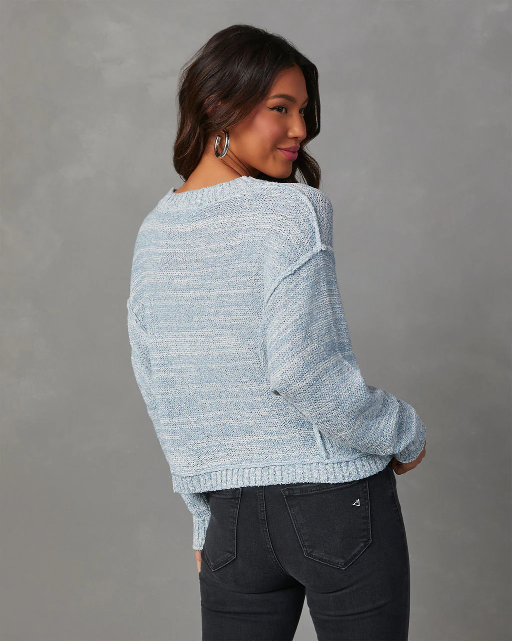 Hughes Crewneck Knit Sweater