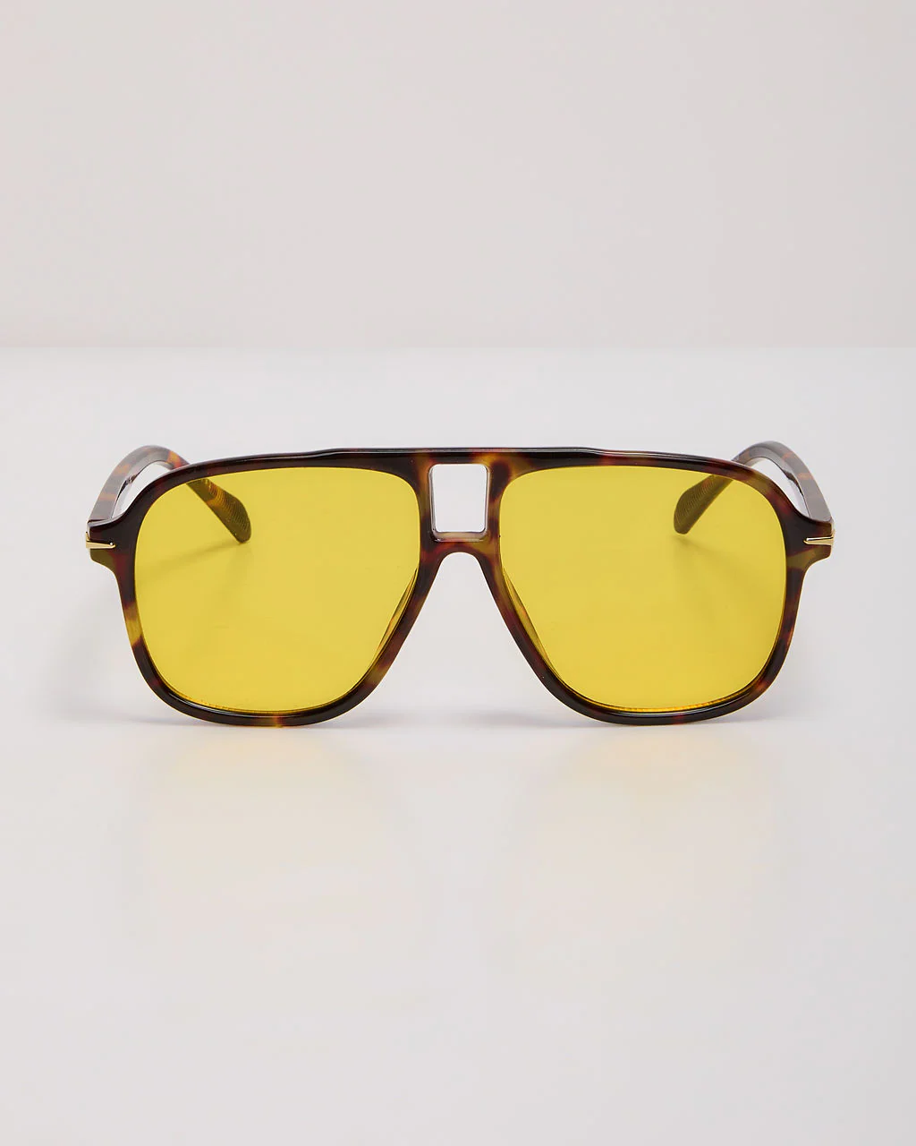 Capriana Large Tortoise Aviator Sunglasses