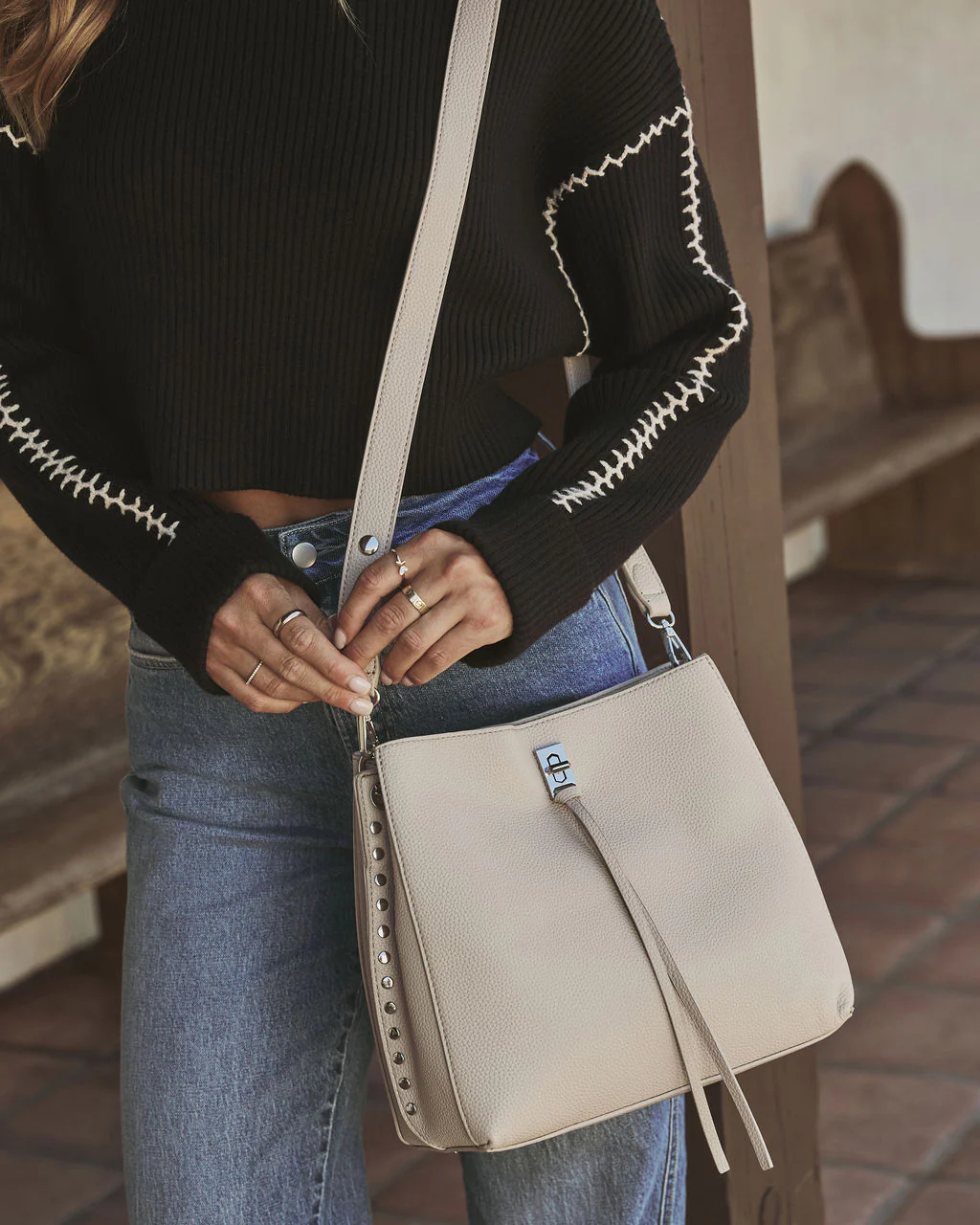 My Beau Leather Bucket Bag