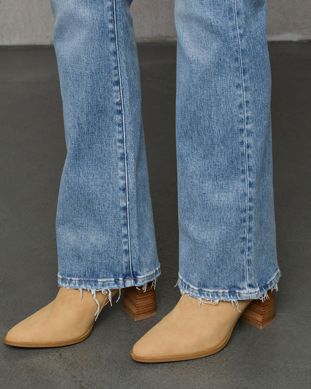 Shelton Mid Rise Flare Denim