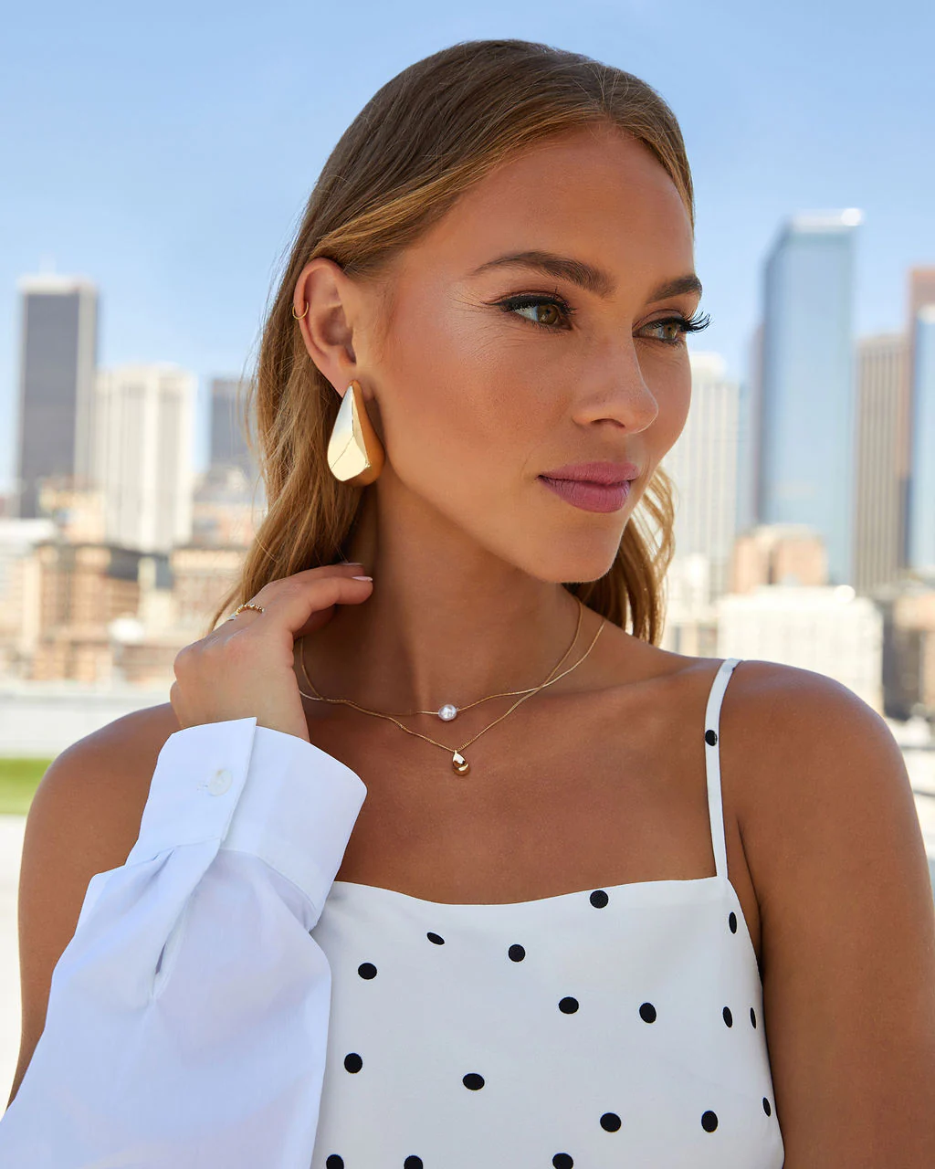 Luci Teardrop Bauble Earrings