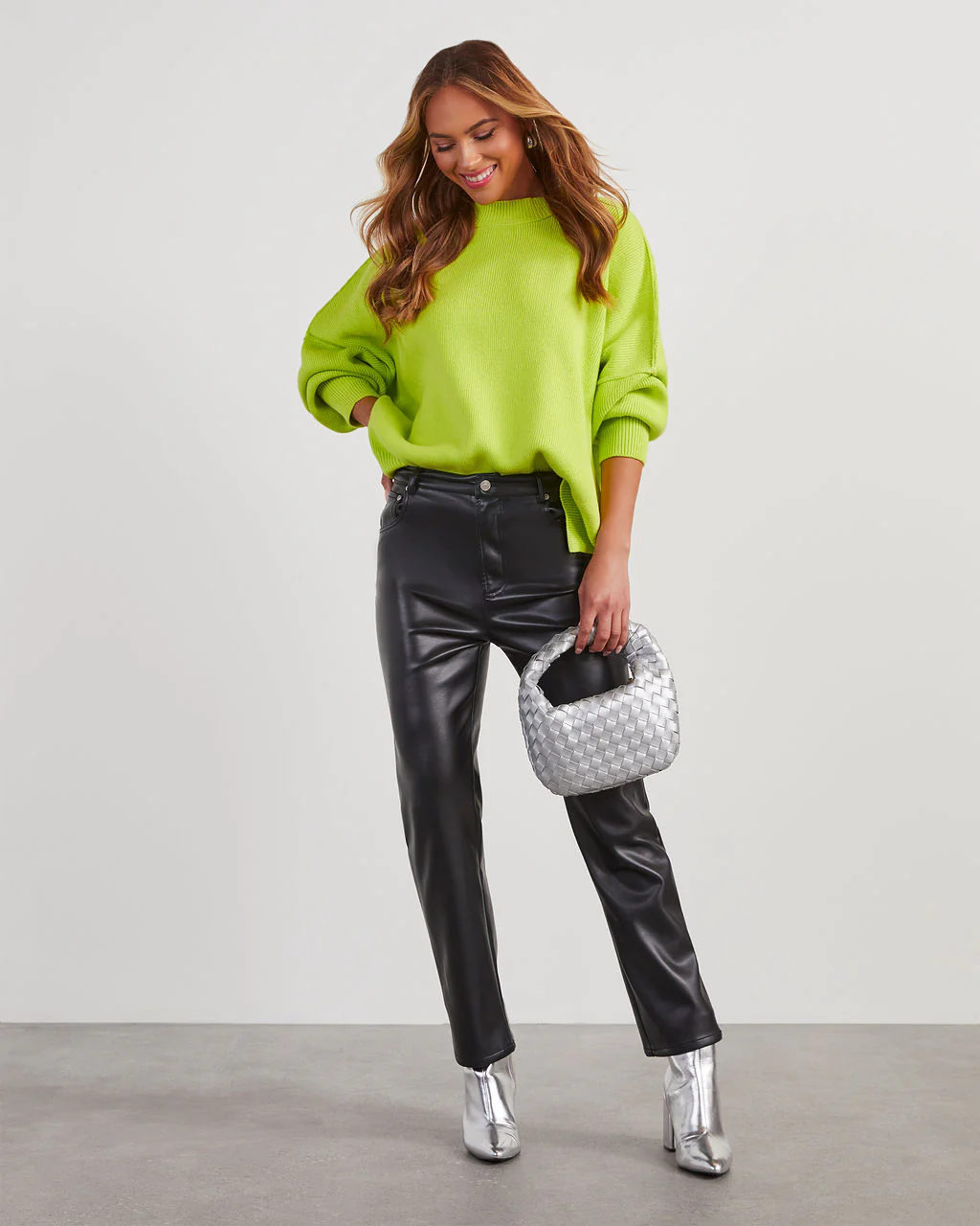 Elouise Knit Oversized Pullover Sweater