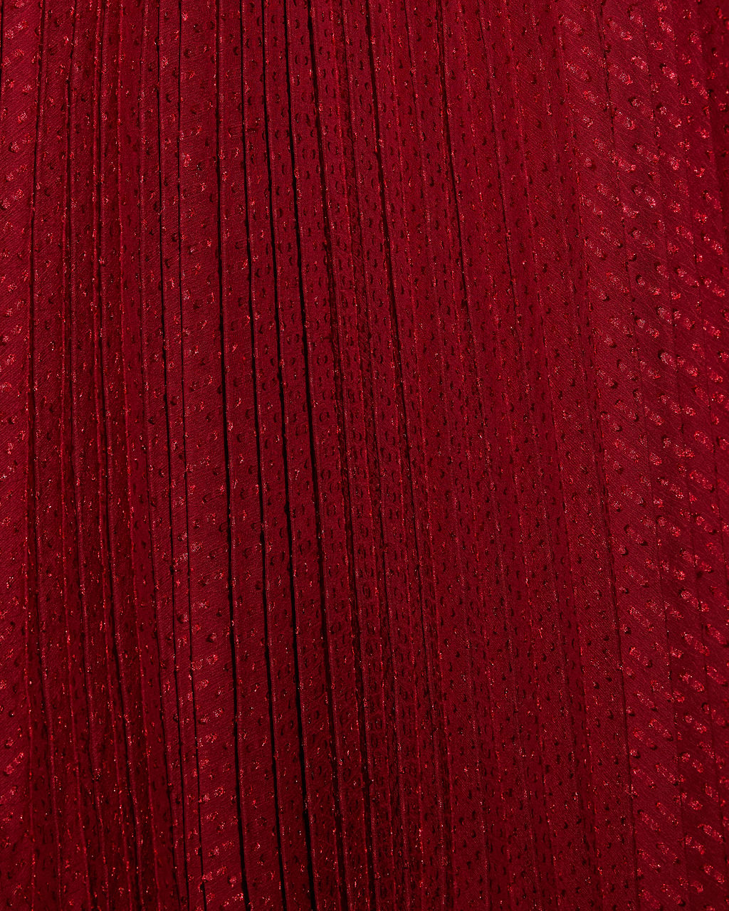 Rue Satin Pleated Halter Mini Dress