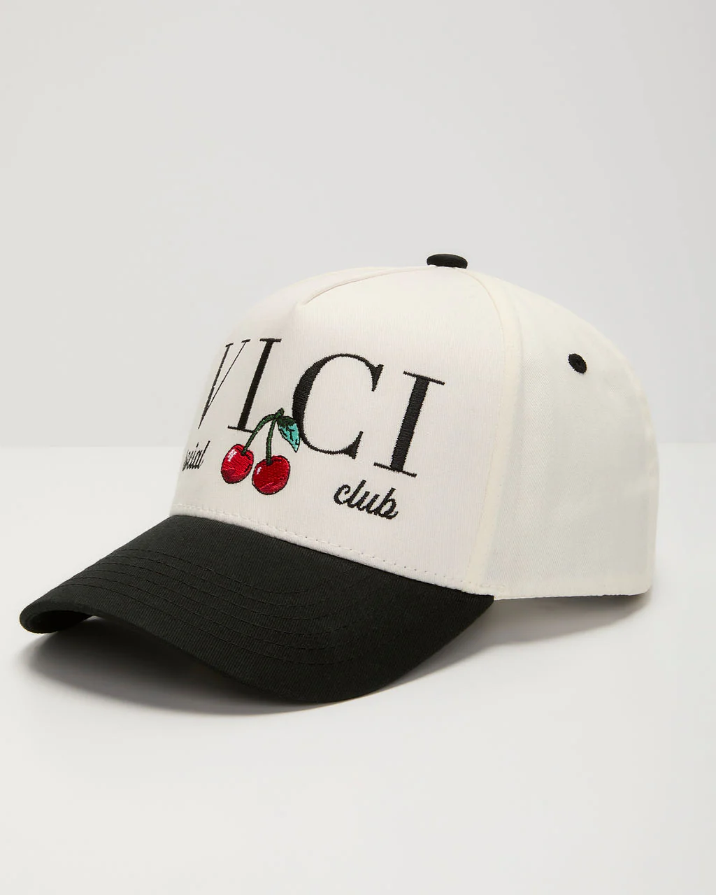 VICI Social Club Embroidered Cherries Hat