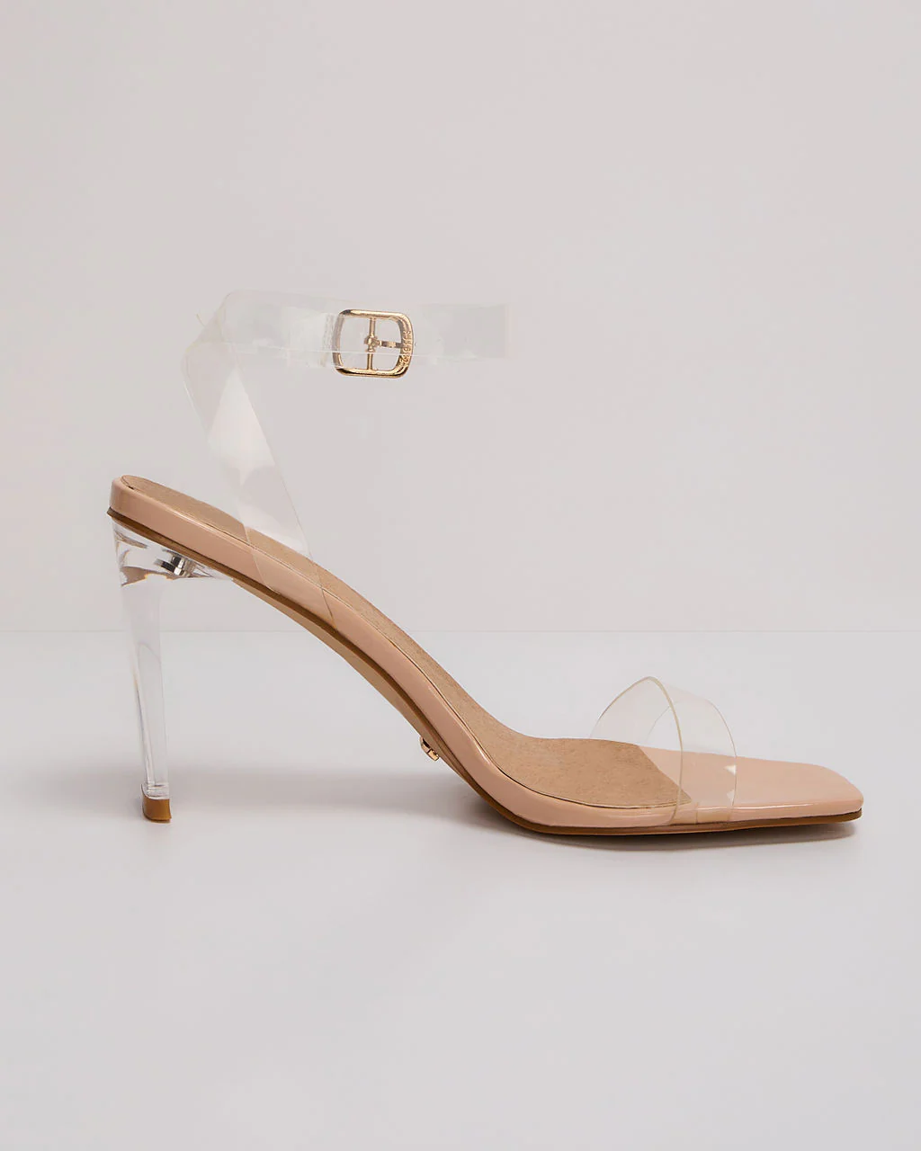 Billini  Santiago Clear Strappy Heels