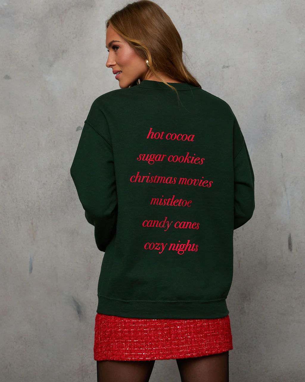 Christmas Wishlist Sweatshirt